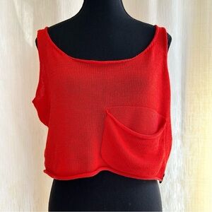 RUDSAK Red Crop Top